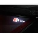 Logo porte Audi "S-LINE"