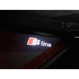 Logo porte Audi "S-LINE"