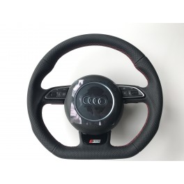 Volant Audi Facelift surp. rouge