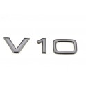 Logo black " V10 "