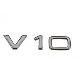 Logo black " V10 "