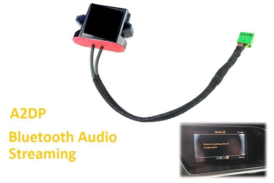 avec MMI 3G AMI entrée Audio multimédia AUX Adaptateur Bluetooth Mains Libres pour Audi A4L A5 A6L Q5 Q7 S5 2010 récepteur de Musique sans Fil 