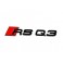 Logo black Audi "RSQ3"