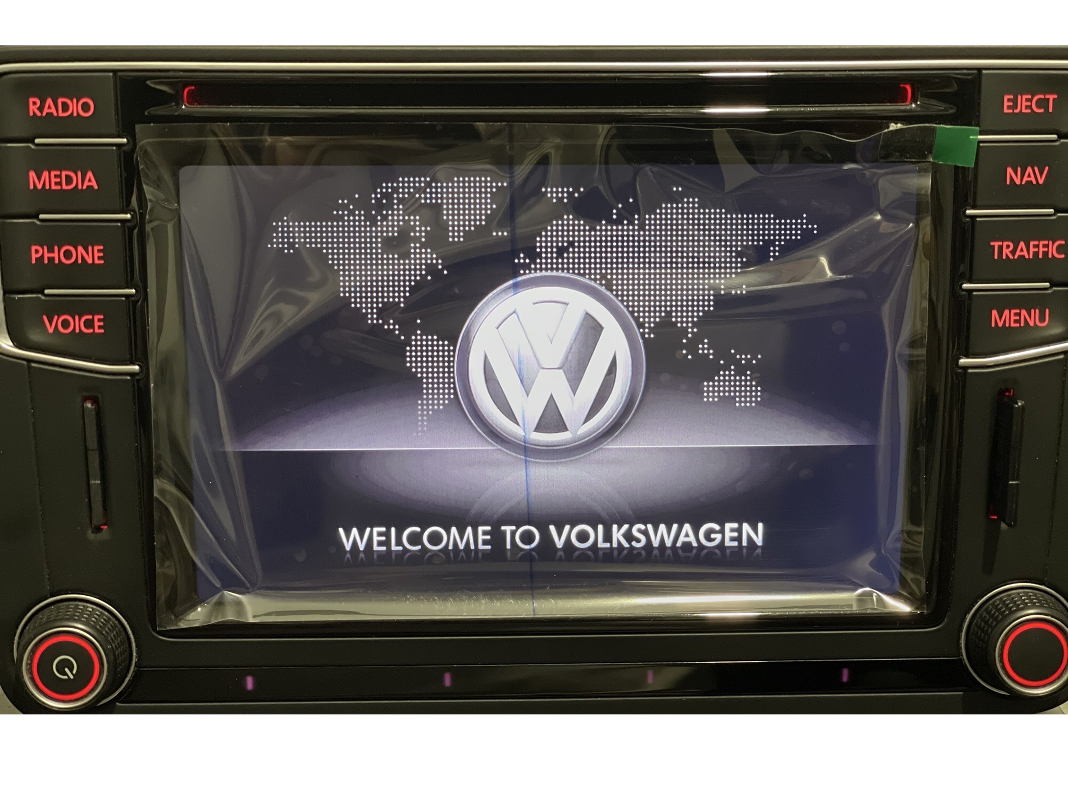 DISSKIN® Film de protection d'écran pour écran Volkswagen Discover Media &  Pro – Auto-cicatrisant par la chaleur, mat, revêtement antibactérien,  anti-traces de doigts (VW Polo Discover Media) : : High-Tech