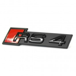 Logo Audi black calandre "RS4"