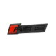 Logo Audi black calandre "RS6"