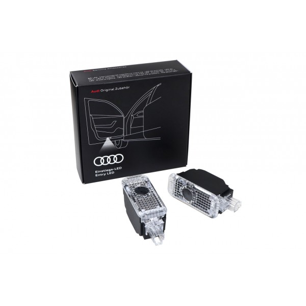 AUDI Lumière porte Logo projecteur éclairage A3 4 5 6 7 8 TT Q3 5 7