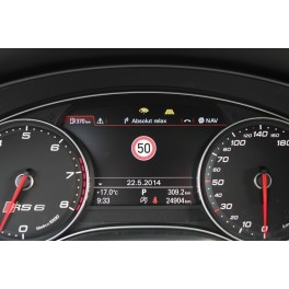 Detection de panneau signalisation (VZE) Audi A6/A7