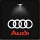 Logo porte Audi "ANNEAU+AUDI"