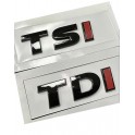 Logo black "TDI" ou "TSI"